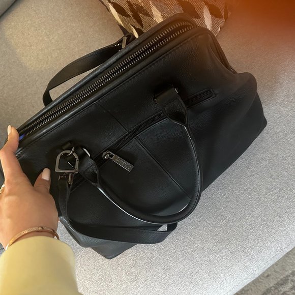 Genuine leather shoulder bag - Picture 2 of 4